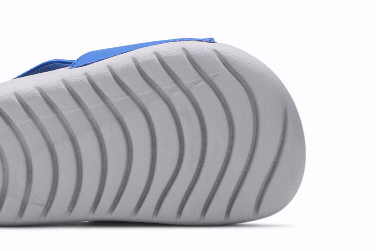 Nike Kawa Slide TD Hyper Cobalt Grey, view 6