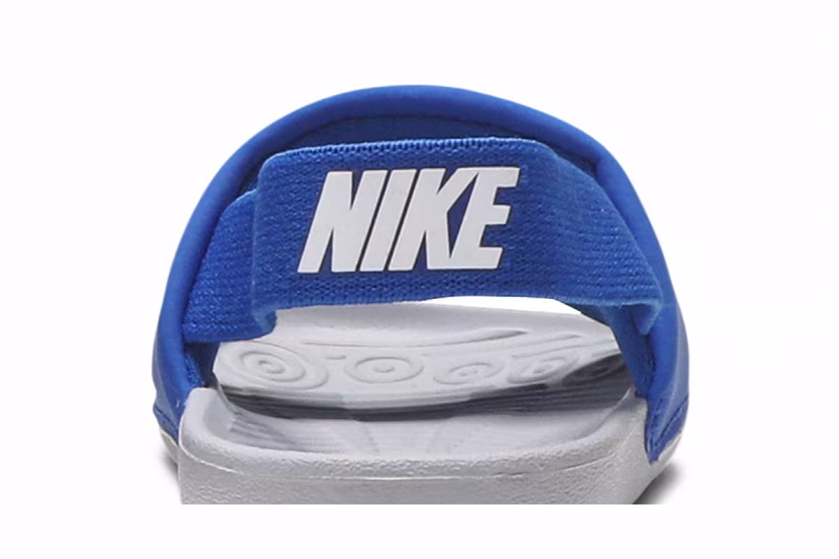 Nike Kawa Slide TD Hyper Cobalt Grey, view 8
