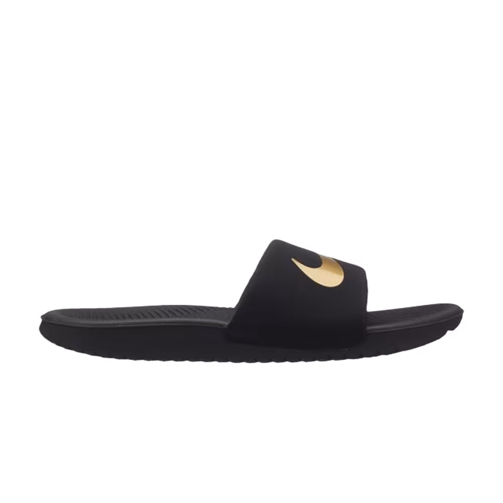 Nike Kawa Slide GS Black Gold