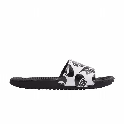 Nike Kawa Slide SE JDI GS 'Black White'