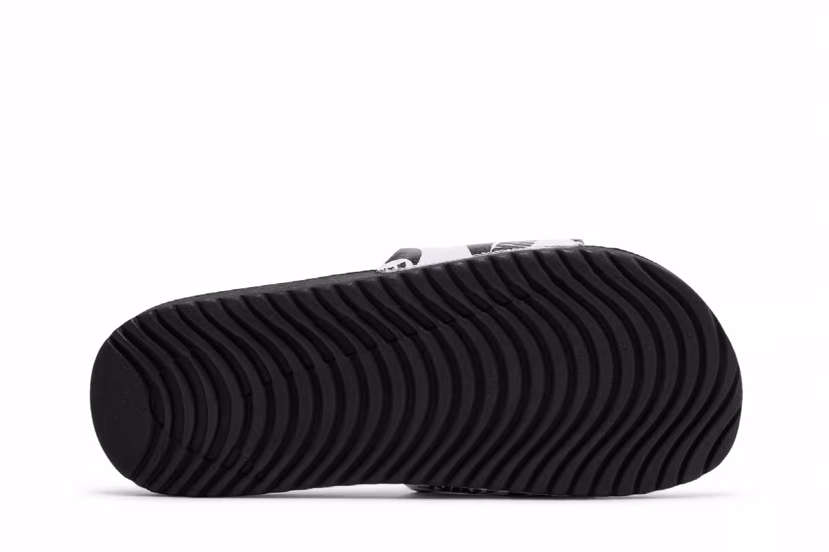 Nike Kawa Slide SE JDI GS Black White, view 5