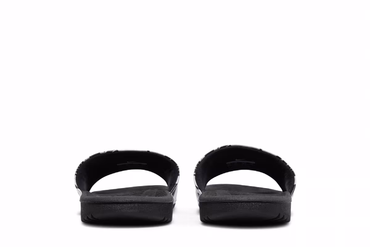 Nike Kawa Slide SE JDI GS Black White, view 7