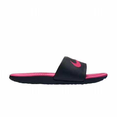 Nike Kawa Slide GS 'Black Vivid Pink'