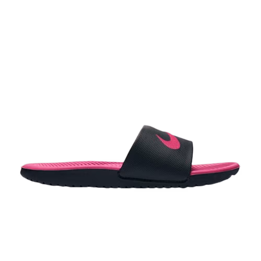 Nike Kawa Slide GS Black Vivid Pink