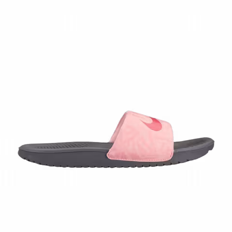 Nike Kawa Slide Print GS 'Dark Grey'