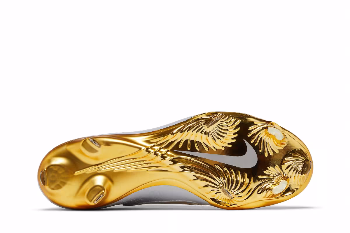 Nike Lunar Vapor Ultrafly Elite 2 Grey Metallic Gold, view 5