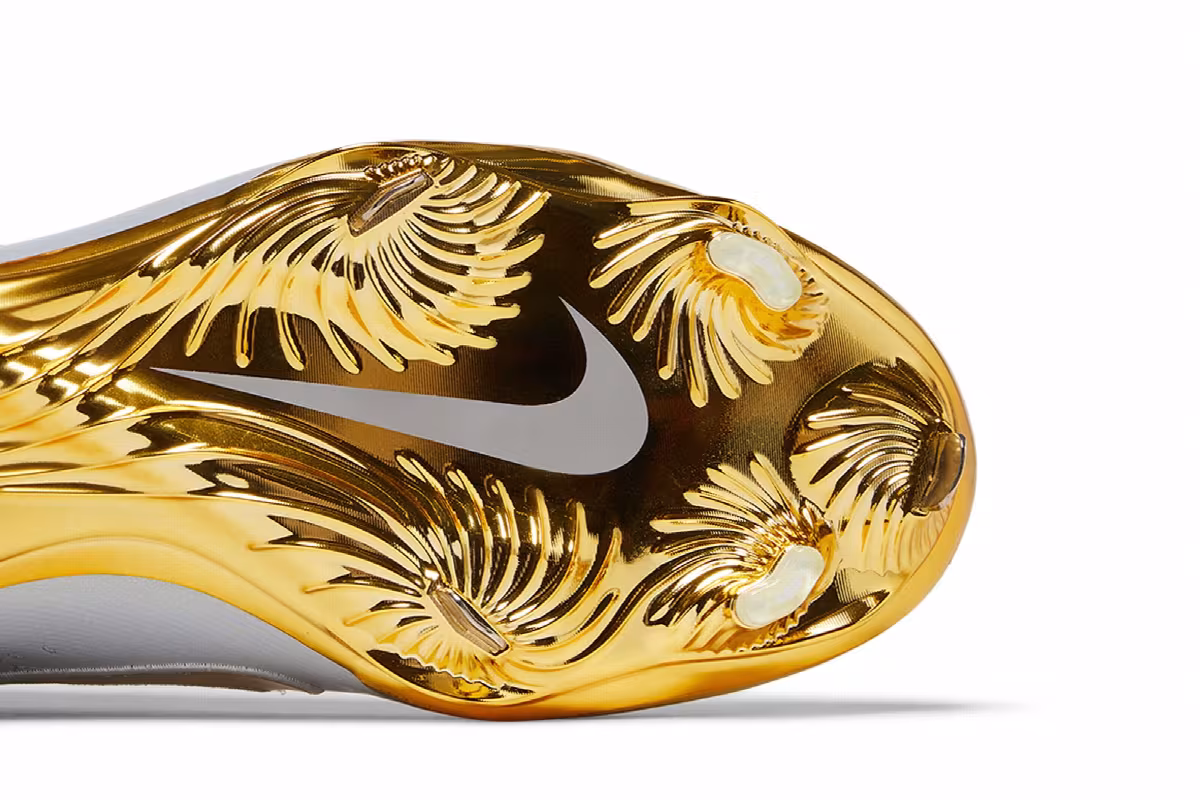 Nike Lunar Vapor Ultrafly Elite 2 Grey Metallic Gold, view 6