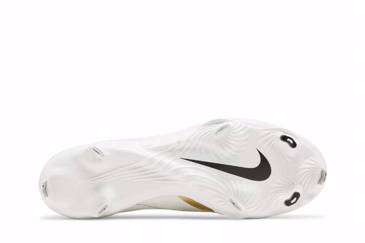 Nike React Vapor Ultrafly Elite 4 White Metallic Gold, view 5