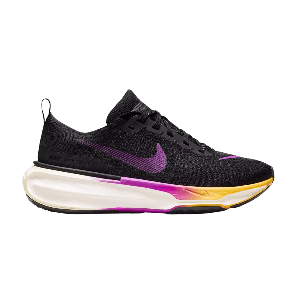 Nike Women's ZoomX Invincible 3 Black Hyper Violet