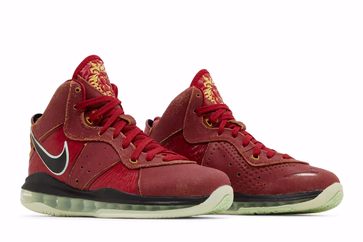 Nike LeBron 8 BG Empire Jade, view 9