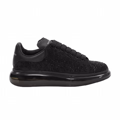 Alexander McQueen Oversized Sneaker 'Botanical Beads Embroidery - Black'