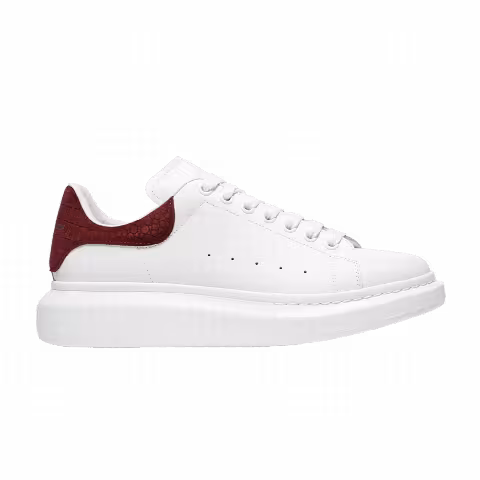 Alexander McQueen Oversized Sneaker 'Burgundy Crocodile'