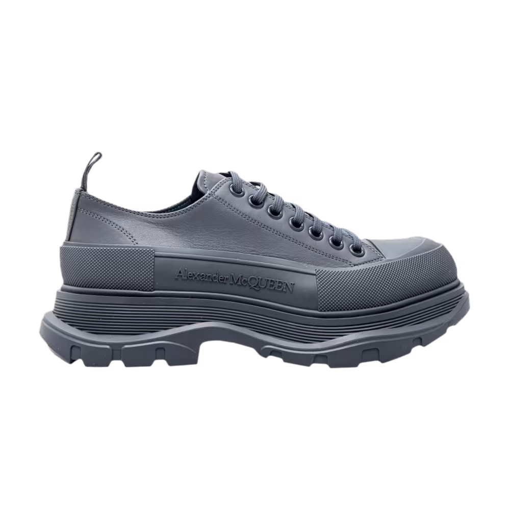 Alexander McQueen Tread Slick Lace-Up Grey