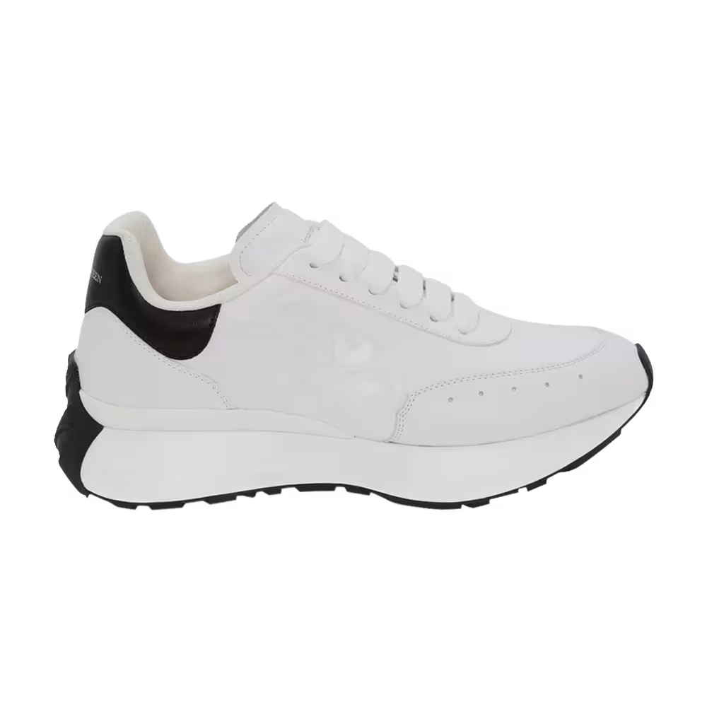 Alexander McQueen Sprint Runner White Black