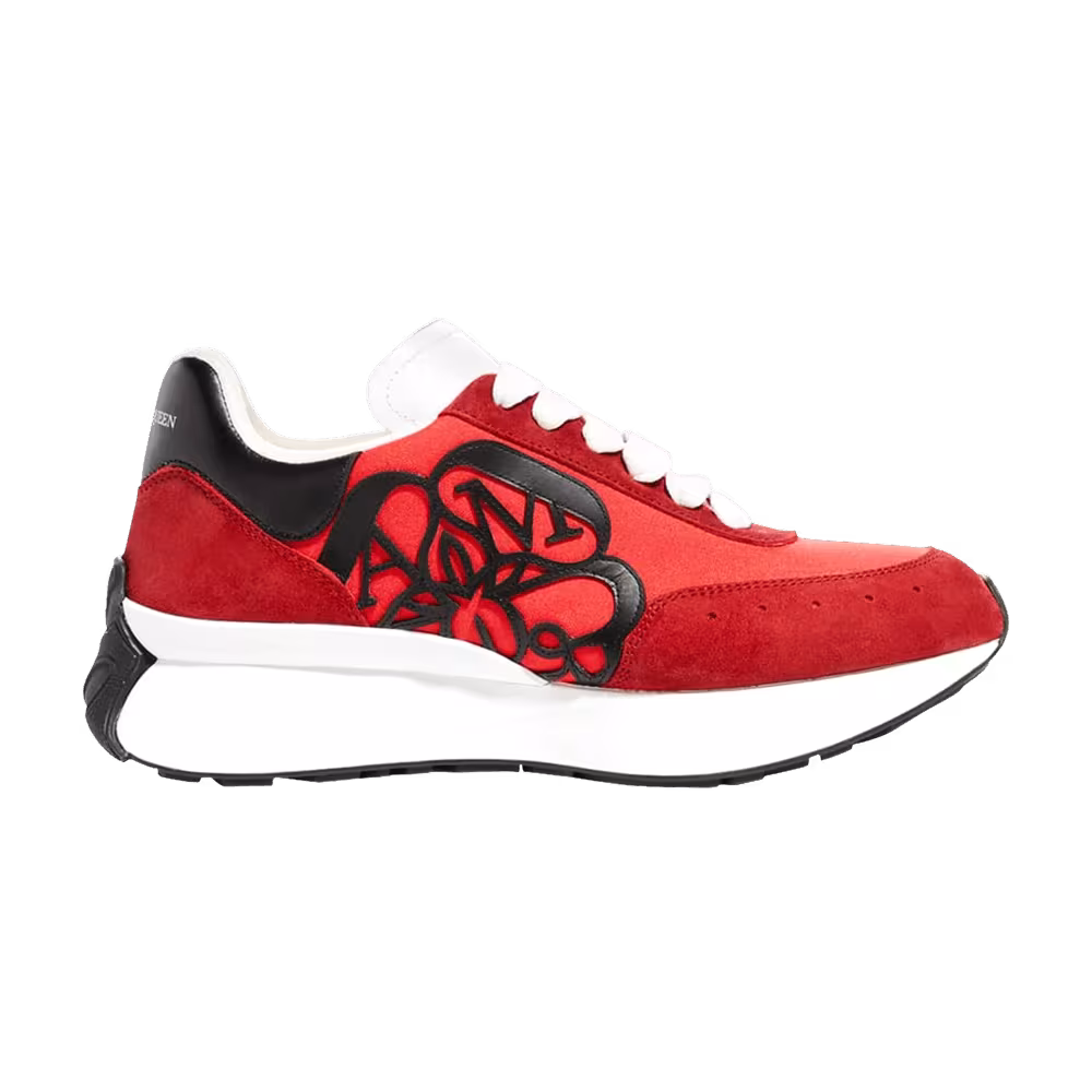 Alexander McQueen Sprint Runner Lust Red