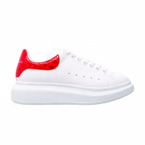 Alexander McQueen Oversized Sneaker 'Red Crocodile'