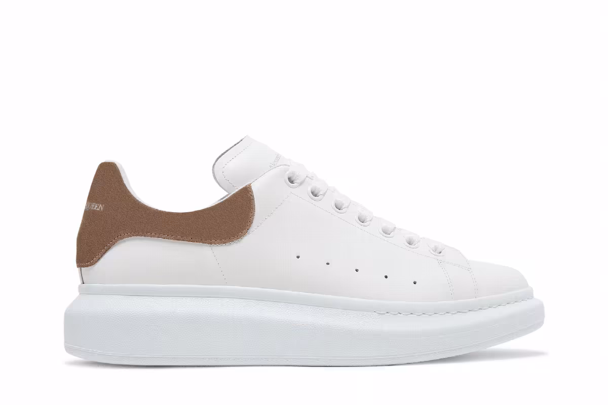 Alexander McQueen Oversized Sneaker White Mole, view 2