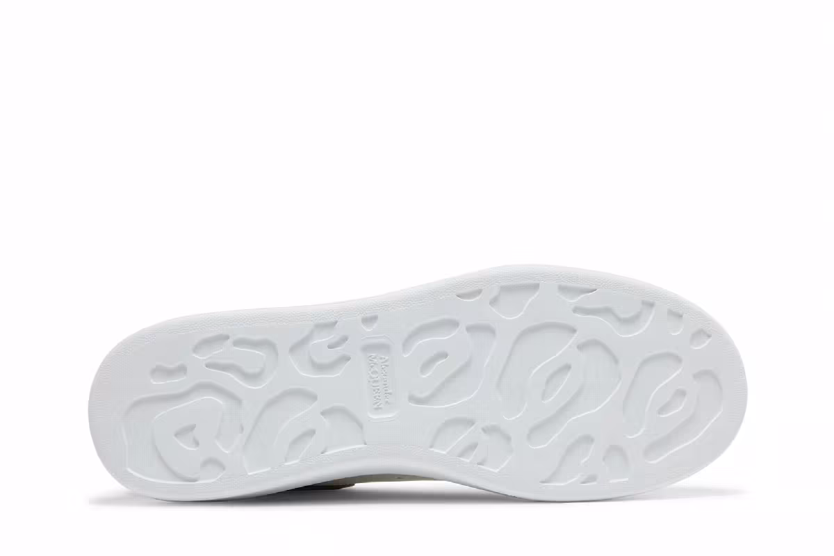 Alexander McQueen Oversized Sneaker White Mole, view 5