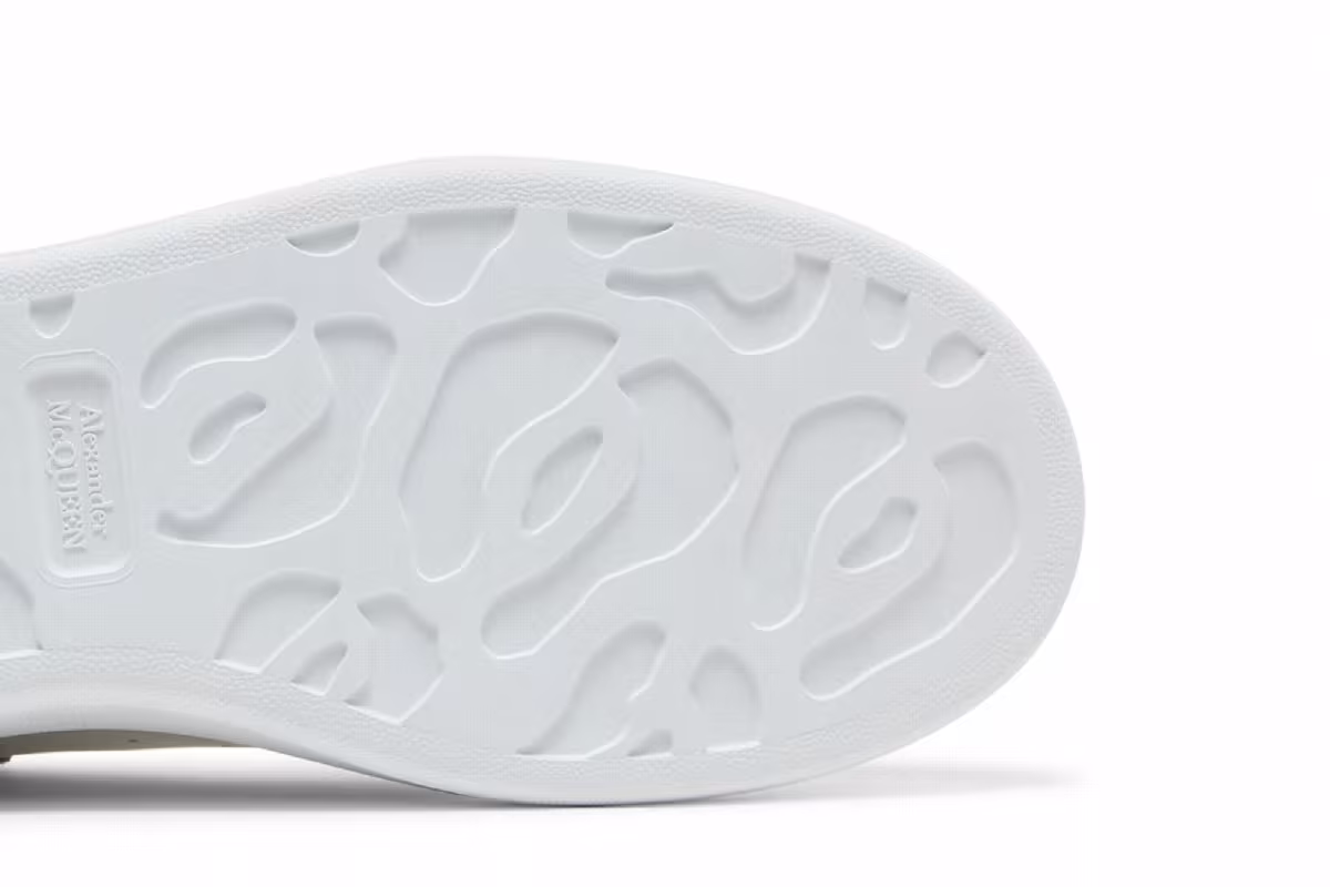 Alexander McQueen Oversized Sneaker White Mole, view 6