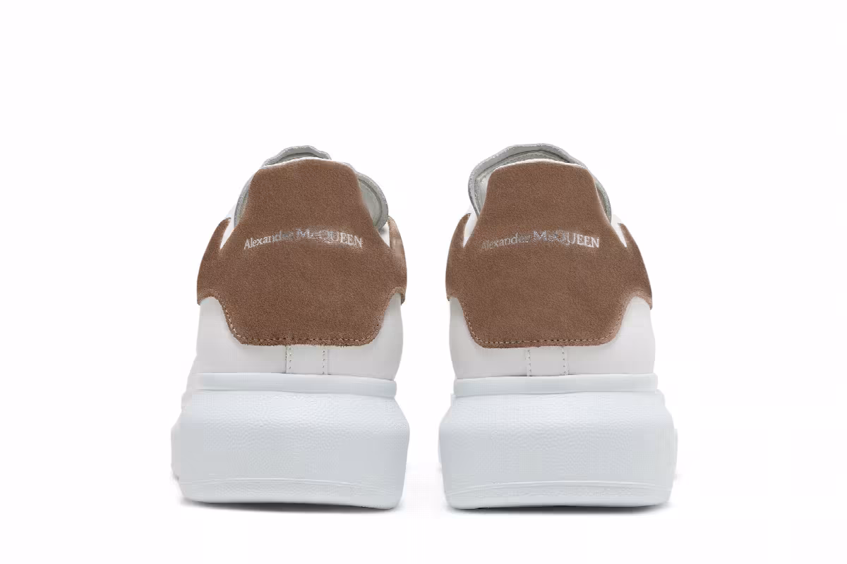 Alexander McQueen Oversized Sneaker White Mole, view 7