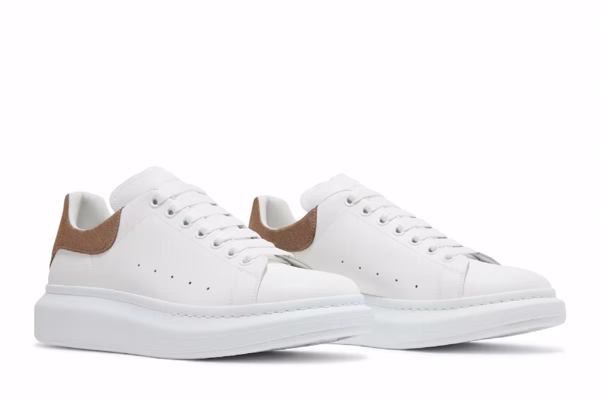 Alexander McQueen Oversized Sneaker White Mole, view 9