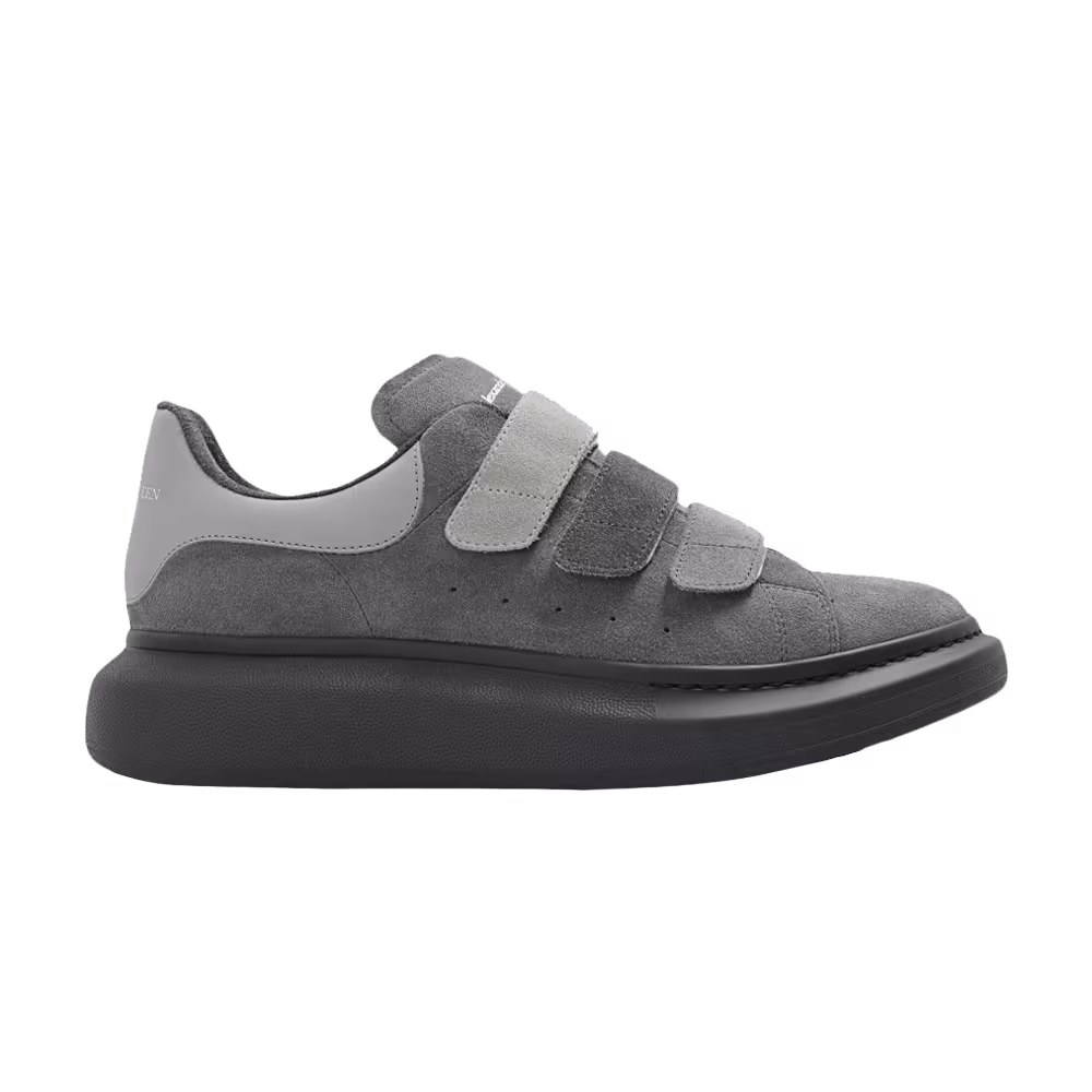 Alexander McQueen Oversized Triple Strap Sneaker Grey