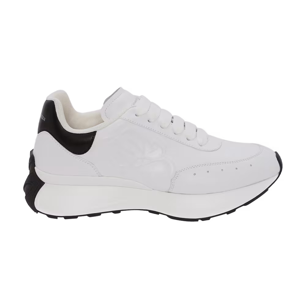 Alexander McQueen Women's Sprint Runner White Black