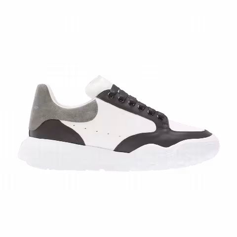 Alexander McQueen Court Trainer 'Black White Arctic Grey'
