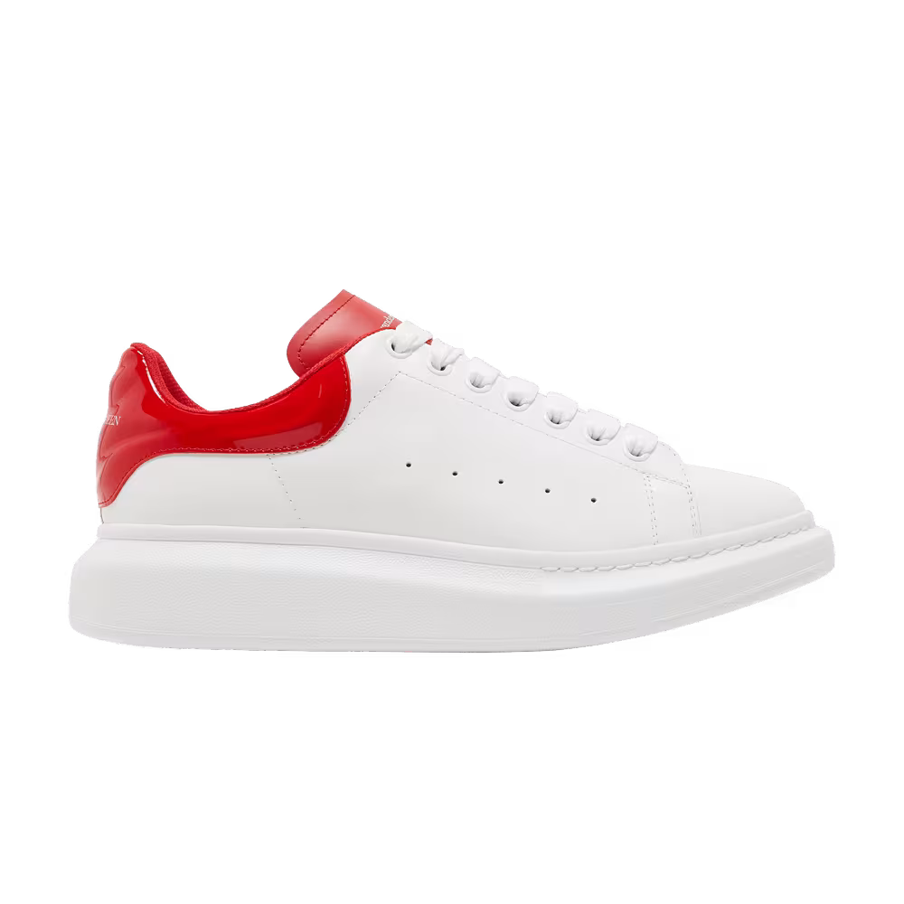Alexander McQueen Oversized Sneaker White Lust Red