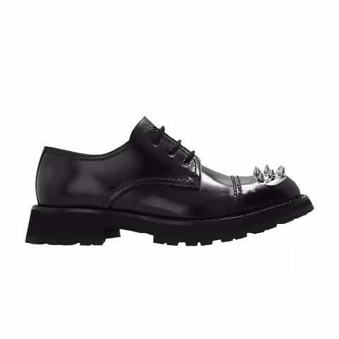 Alexander McQueen Punk Stud Derby 'Black'