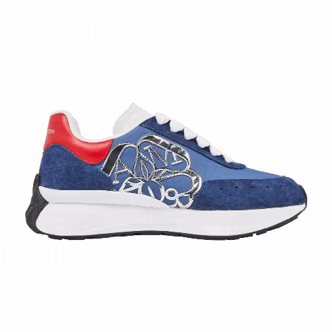 Alexander McQueen Wmns Sprint Runner 'Blue Silver'