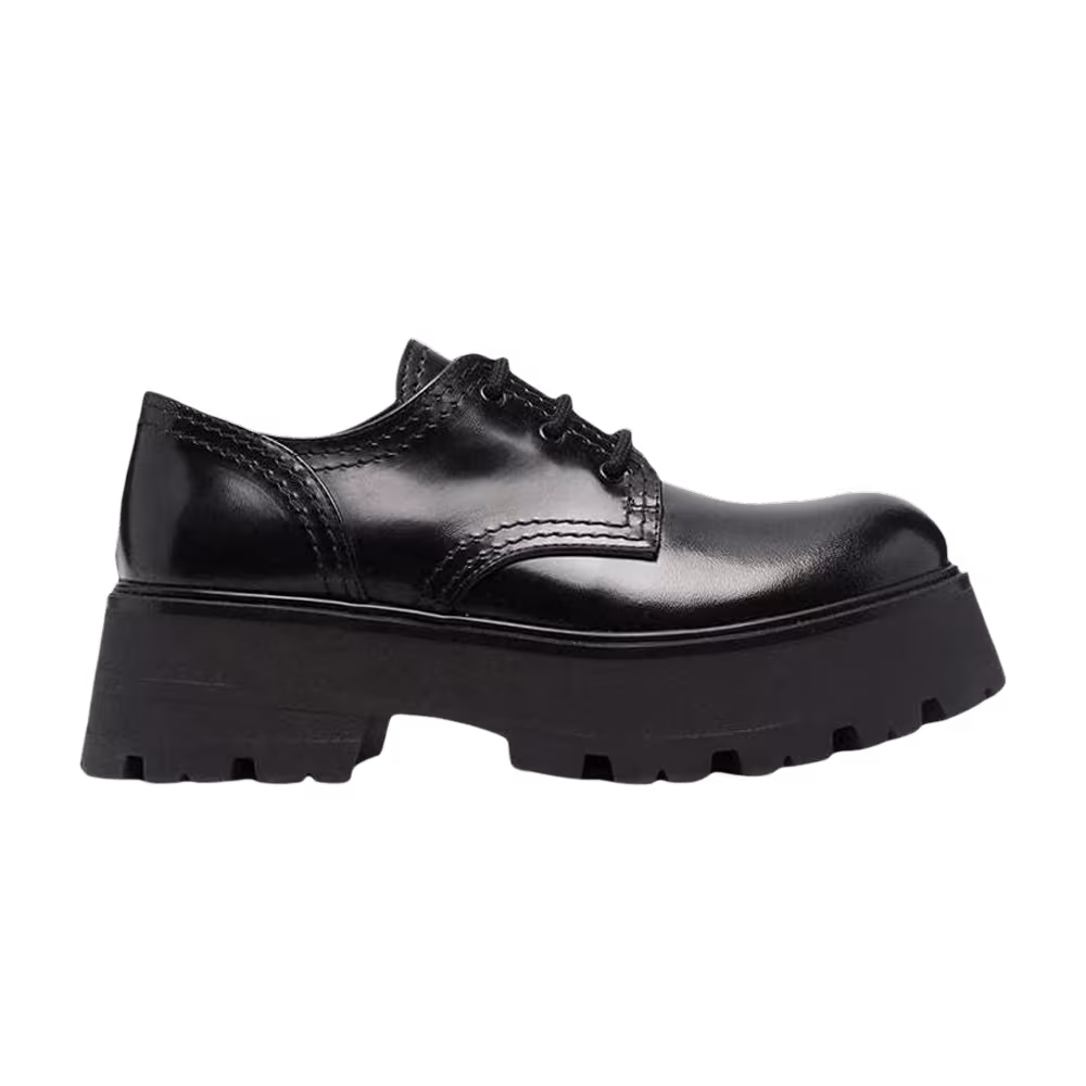 Alexander McQueen Women's Lace-Up Derby Black