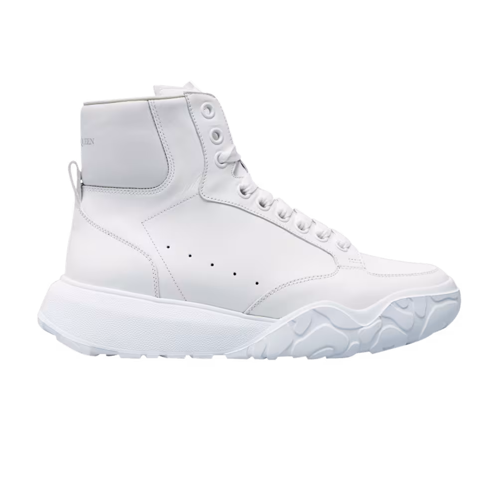 Alexander McQueen Court Trainer High White