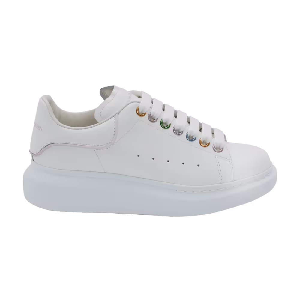 Alexander McQueen Women's Oversized Sneaker White Multi