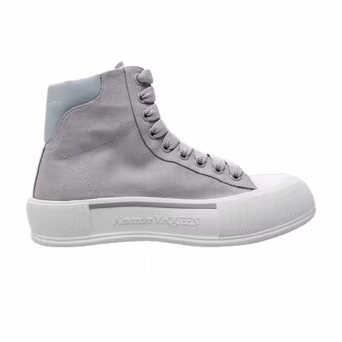 Alexander McQueen Deck Plimsoll High 'Grey'