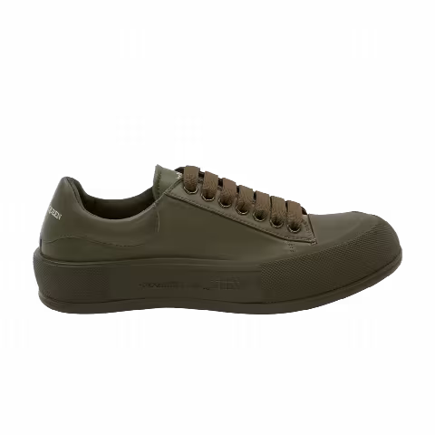 Alexander McQueen Deck Lace Plimsoll 'Khaki'
