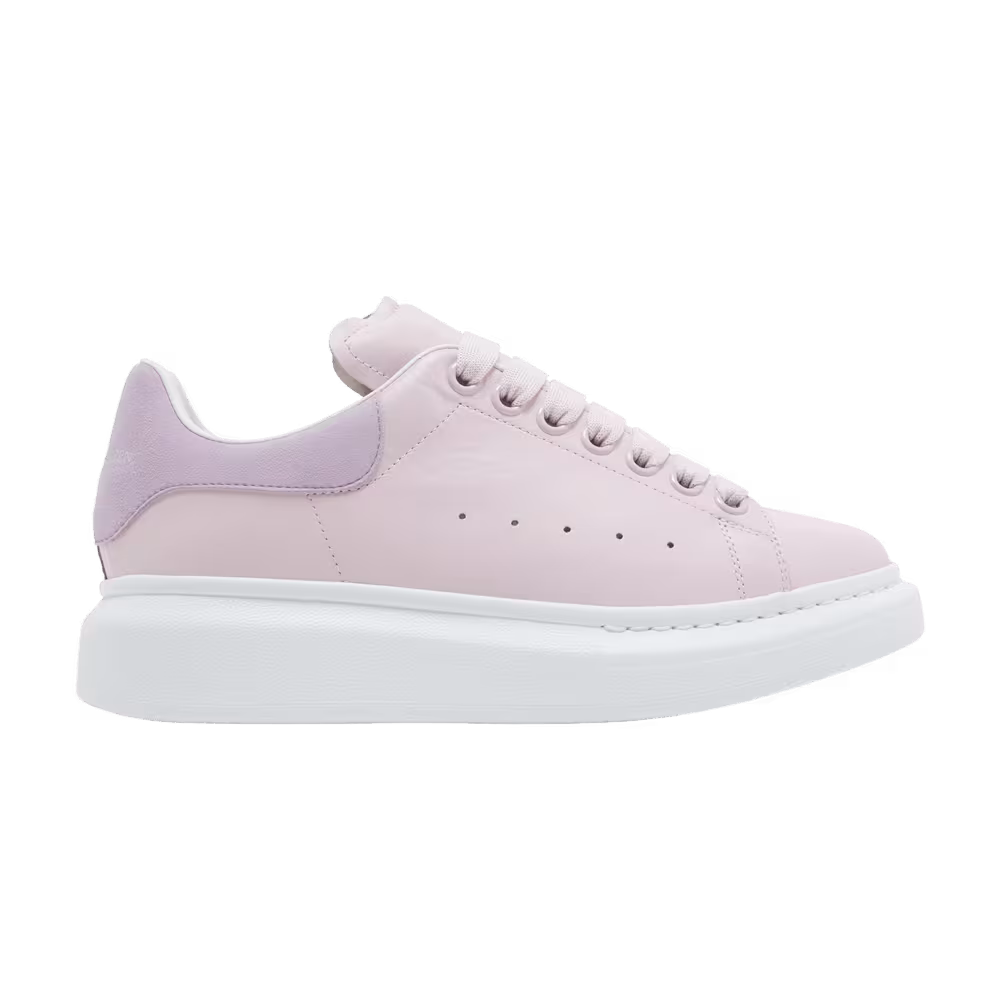 Alexander McQueen Women's Oversized Sneaker Pale Ice Pink Lilac