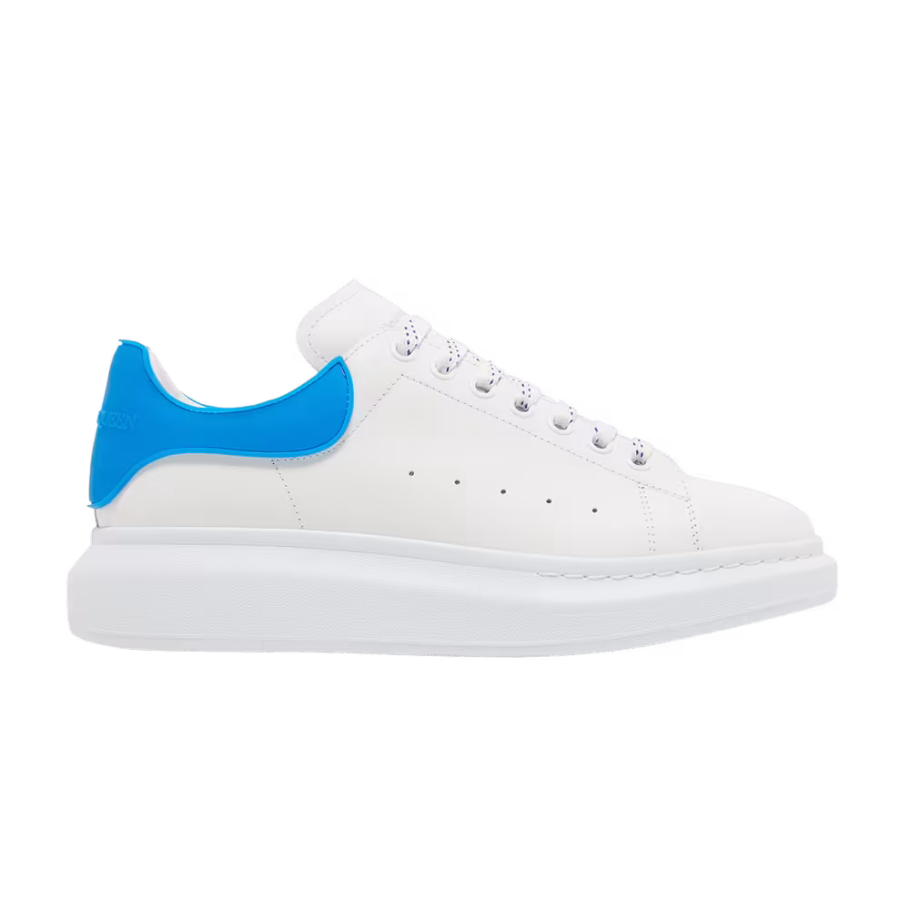 Alexander McQueen Oversized Sneaker White Electric Blue