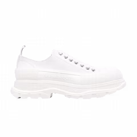 Alexander McQueen Wmns Tread Slick Lace Up 'White'