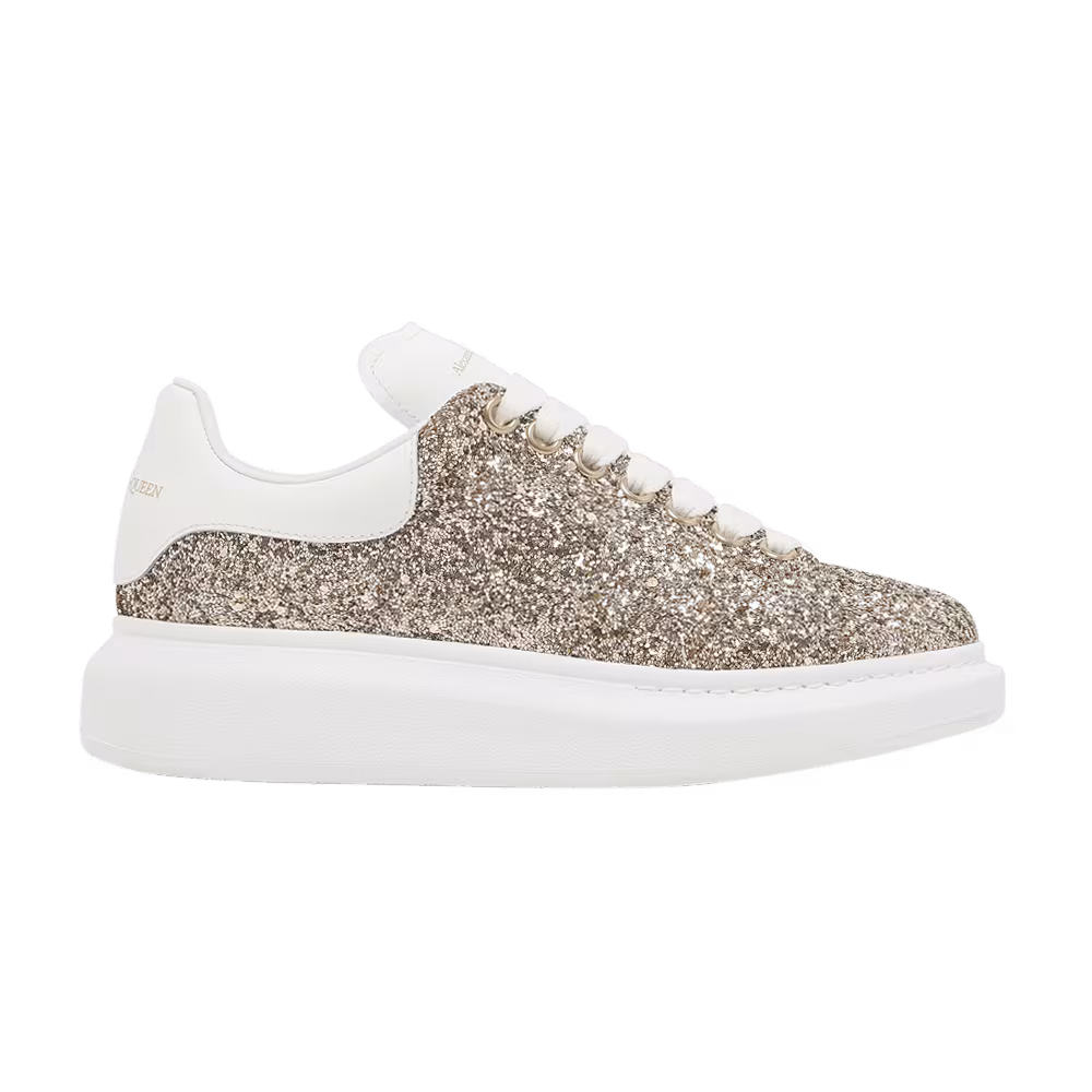 Alexander McQueen Women's Oversized Sneaker Calico Glitter