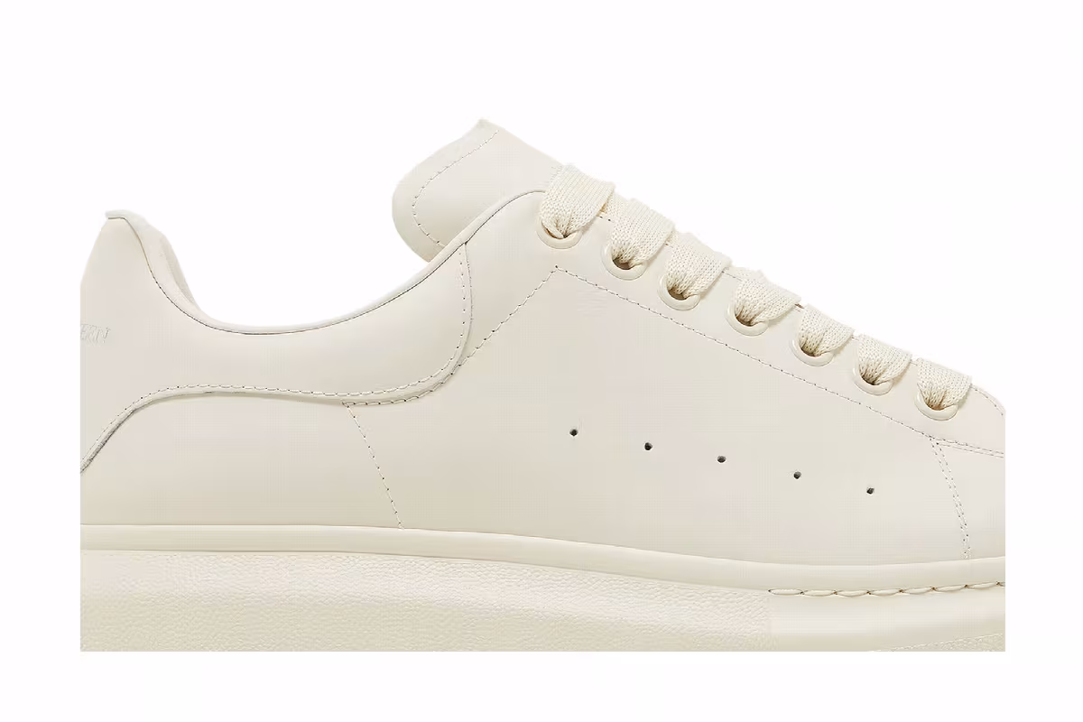 Alexander McQueen Oversized Sneaker Vanilla, view 3