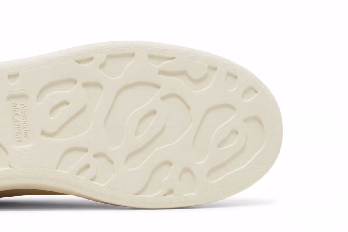 Alexander McQueen Oversized Sneaker Vanilla, view 6