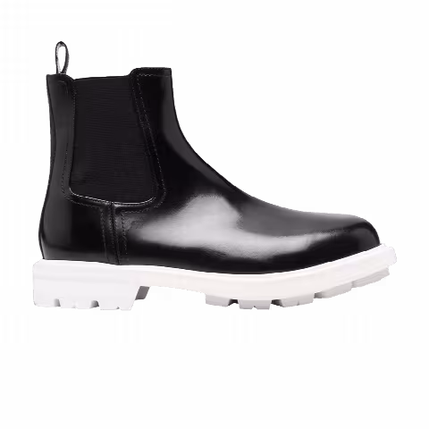 Alexander McQueen Chelsea Boot 'Black White'