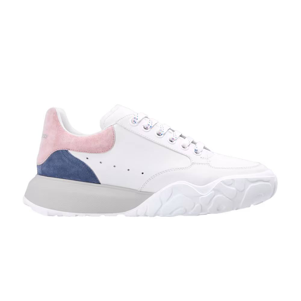 Alexander McQueen Court Trainer Ice Pink Pale Blue