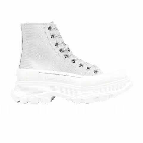 Alexander McQueen Wmns Tread Slick Boot 'Silver'
