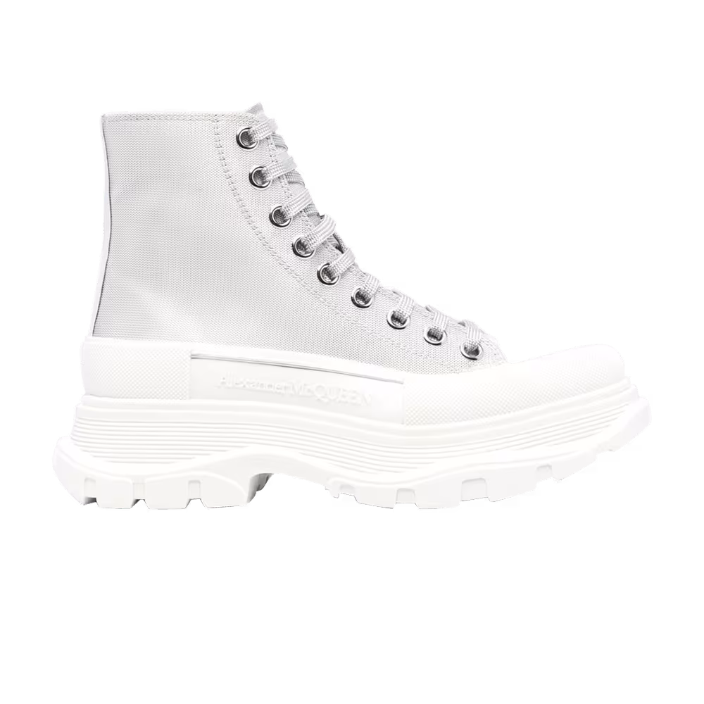 Alexander McQueen Women's Tread Slick Boot Silver
