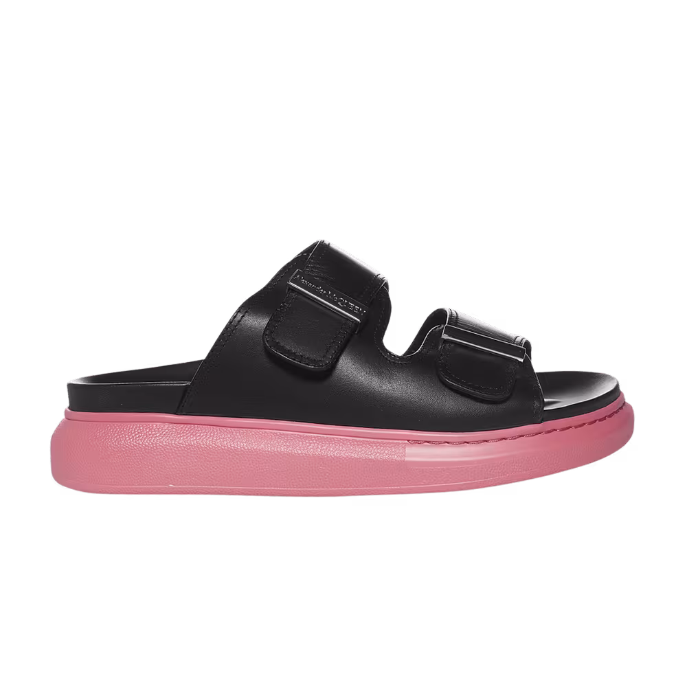 Alexander McQueen Women's Hybrid Slide Black Pink