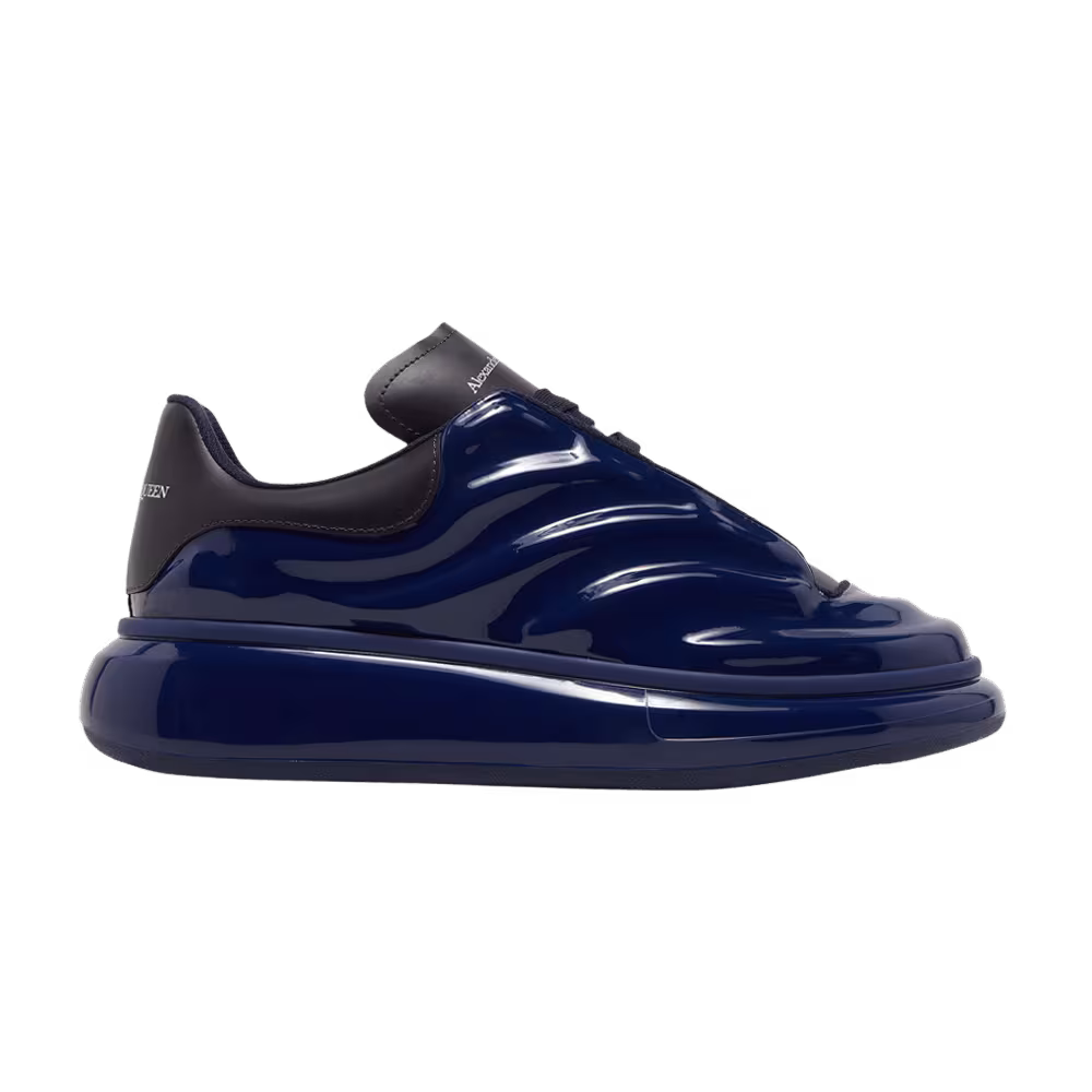 Alexander McQueen Oversized Sneaker Lux Gloss - Navy
