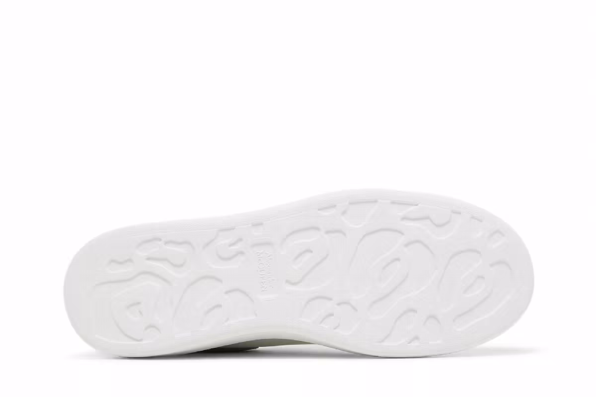 Alexander McQueen Oversized Sneaker White Grey, view 5