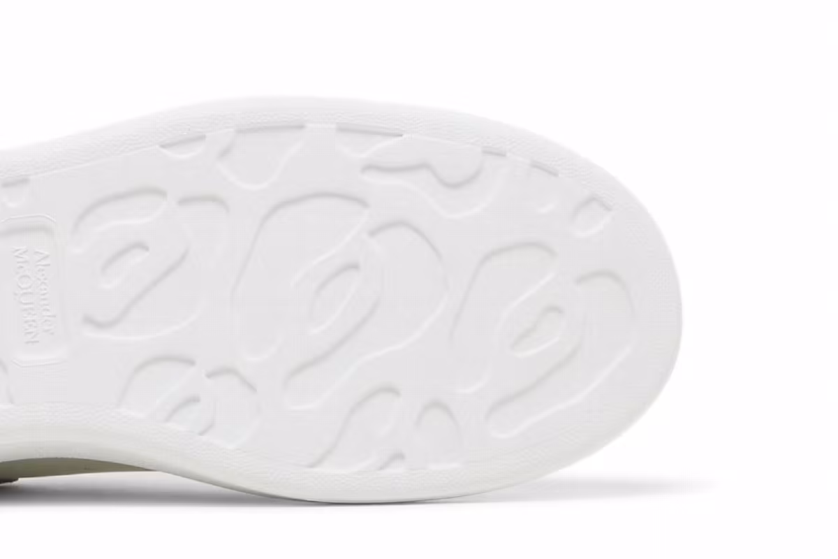 Alexander McQueen Oversized Sneaker White Grey, view 6